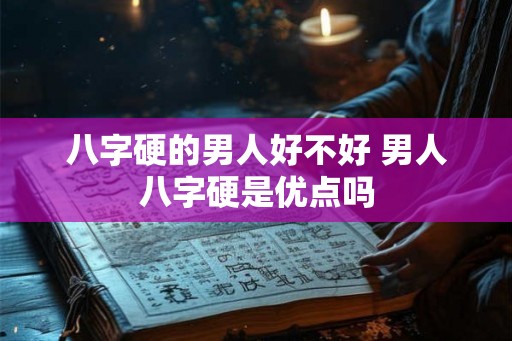 八字硬的男人好不好 男人八字硬是优点吗