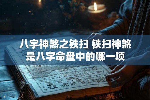 八字神煞之铁扫 铁扫神煞是八字命盘中的哪一项