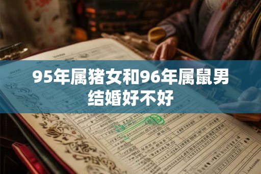95年属猪女和96年属鼠男结婚好不好 95年属猪女和96年属鼠男结婚好不好