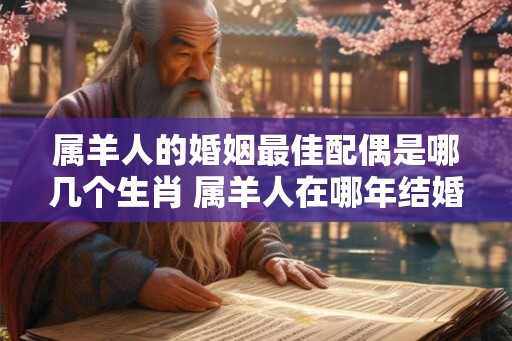 属羊人的婚姻最佳配偶是哪几个生肖 属羊人在哪年结婚最好