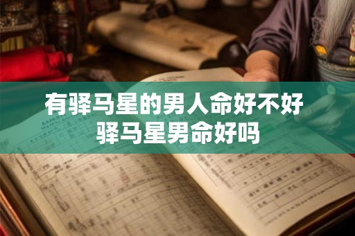 有驿马星的男人命好不好 驿马星男命好吗 有驿马星的男人命好不好 驿马星男命好吗