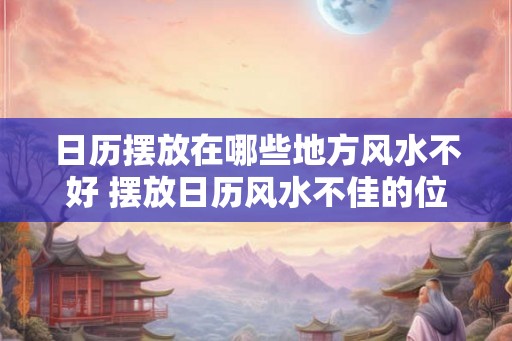 日历摆放在哪些地方风水不好 摆放日历风水不佳的位置有哪些 日历摆放在哪些地方风水不好 摆放日历风水不佳的位置有哪些