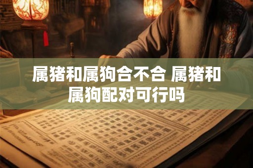 属猪和属狗合不合 属猪和属狗配对可行吗 属猪和属狗合不合 属猪和属狗配对可行吗
