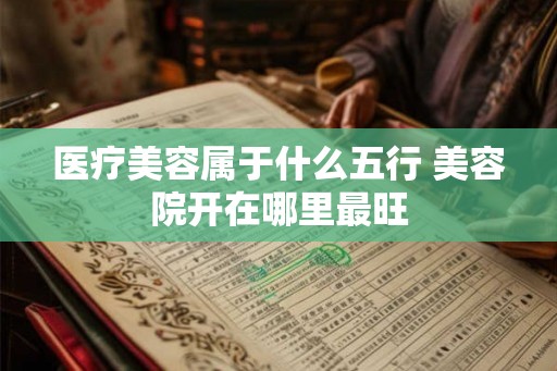 医疗美容属于什么五行 美容院开在哪里最旺