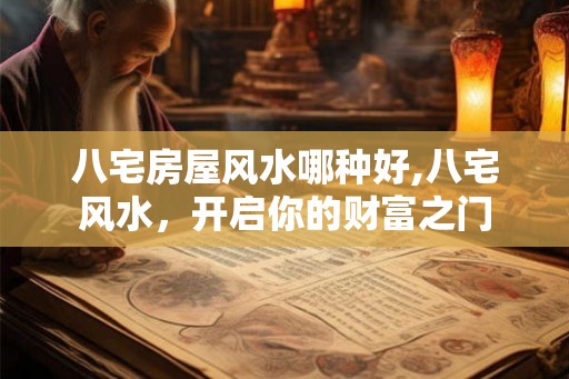 八宅房屋风水哪种好,八宅风水，开启你的财富之门