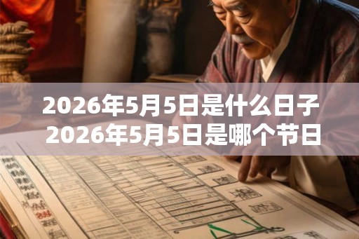 2026年5月5日是什么日子 2026年5月5日是哪个节日 2026年5月5日是什么日子 2026年5月5日是哪个节日
