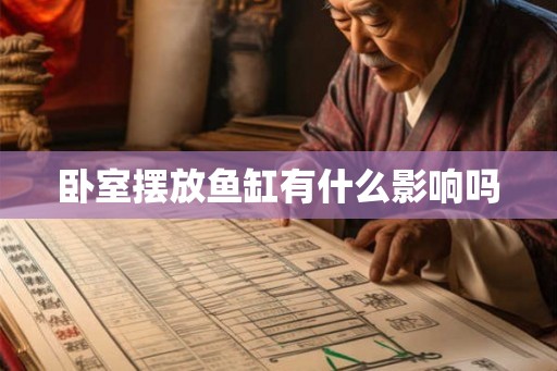 卧室摆放鱼缸有什么影响吗 卧室摆放鱼缸有什么影响吗