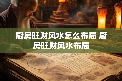 厨房旺财风水怎么布局 厨房旺财风水布局