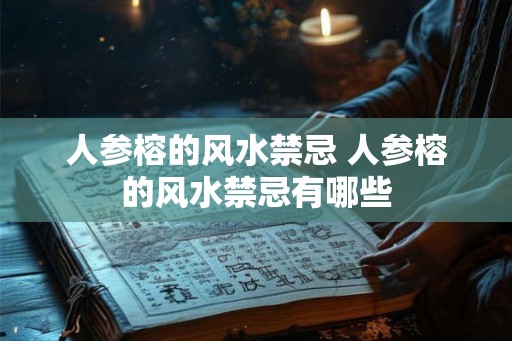 人参榕的风水禁忌 人参榕的风水禁忌有哪些