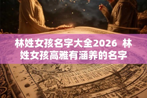 林姓女孩名字大全2026  林姓女孩高雅有涵养的名字