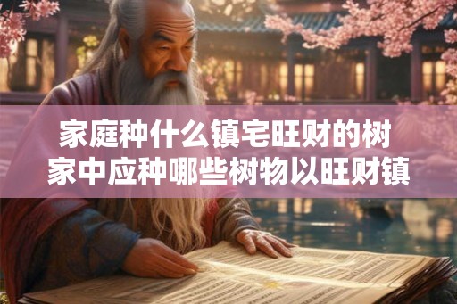 家庭种什么镇宅旺财的树 家中应种哪些树物以旺财镇宅