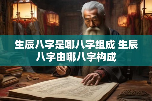生辰八字是哪八字组成 生辰八字由哪八字构成