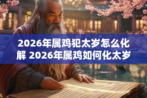 2026年属鸡犯太岁怎么化解 2026年属鸡如何化太岁