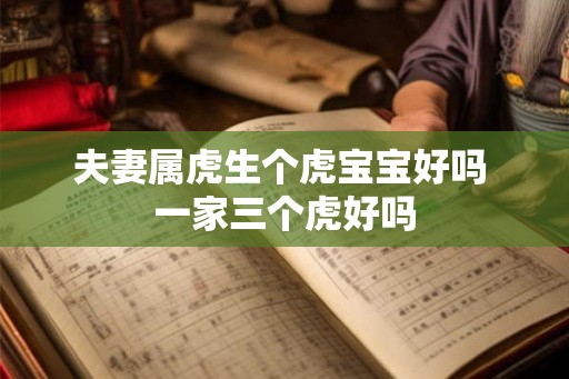 夫妻属虎生个虎宝宝好吗 一家三个虎好吗