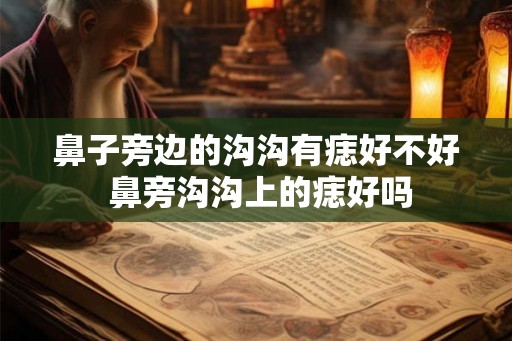鼻子旁边的沟沟有痣好不好 鼻旁沟沟上的痣好吗
