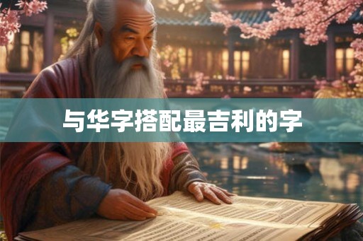 与华字搭配最吉利的字