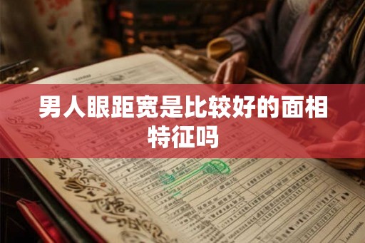男人眼距宽是比较好的面相特征吗