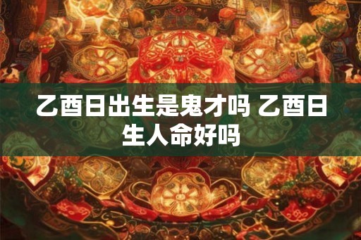 乙酉日出生是鬼才吗 乙酉日生人命好吗 乙酉日出生是鬼才吗 乙酉日生人命好吗