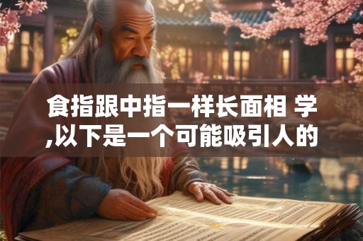 食指跟中指一样长面相 学,以下是一个可能吸引人的和