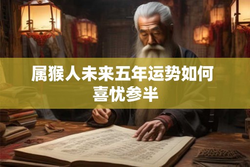 属猴人未来五年运势如何 喜忧参半
