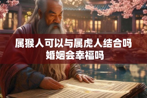 属猴人可以与属虎人结合吗 婚姻会幸福吗