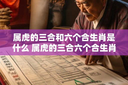 属虎的三合和六个合生肖是什么 属虎的三合六个合生肖是什么