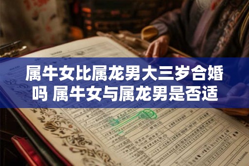 属牛女比属龙男大三岁合婚吗 属牛女与属龙男是否适合年龄差3岁
