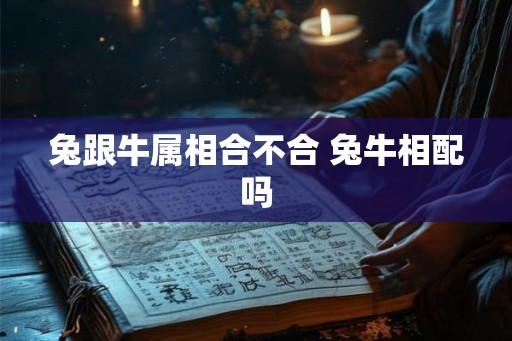 兔跟牛属相合不合 兔牛相配吗