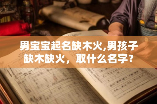 男宝宝起名缺木火,男孩子缺木缺火，取什么名字？