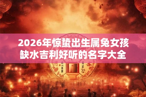 2026年惊蛰出生属兔女孩缺水吉利好听的名字大全 2026年惊蛰出生属兔女孩缺水吉利好听的名字大全