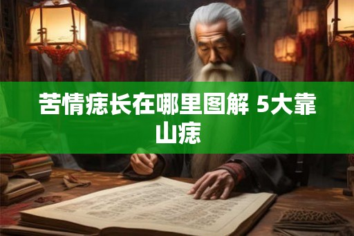 苦情痣长在哪里图解 5大靠山痣