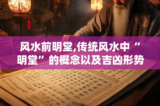 风水前明堂,传统风水中“明堂”的概念以及吉凶形势有哪些 风水前明堂,传统风水中“明堂”的概念以及吉凶形势有哪些