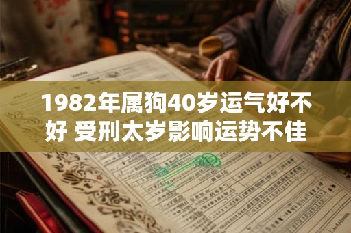 1982年属狗40岁运气好不好 受刑太岁影响运势不佳