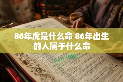86年虎是什么命 86年出生的人属于什么命