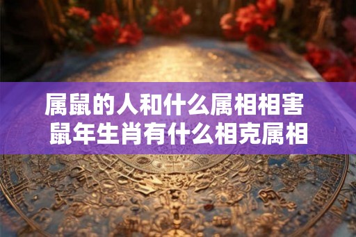 属鼠的人和什么属相相害 鼠年生肖有什么相克属相