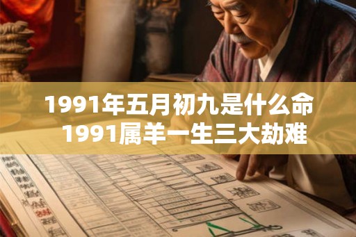 1991年五月初九是什么命  1991属羊一生三大劫难