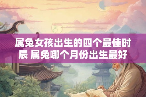 属兔女孩出生的四个最佳时辰 属兔哪个月份出生最好