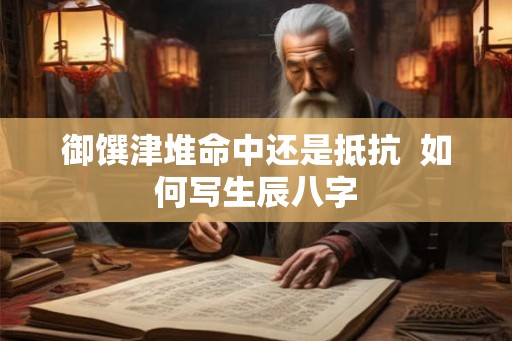 御馔津堆命中还是抵抗 如何写生辰八字 御馔津堆命中还是抵抗 如何写生辰八字
