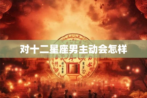 对十二星座男主动会怎样