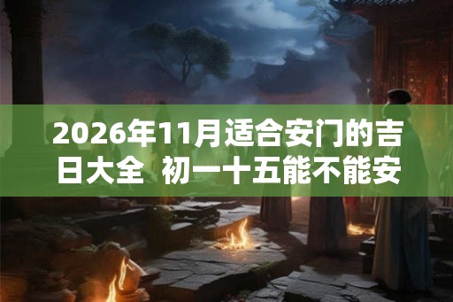 2026年11月适合安门的吉日大全  初一十五能不能安门