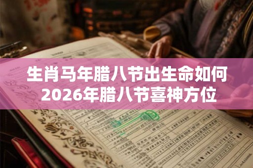 生肖马年腊八节出生命如何 2026年腊八节喜神方位