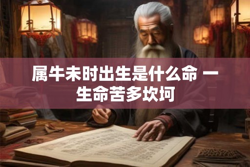 属牛未时出生是什么命 一生命苦多坎坷