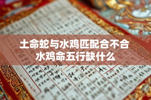 土命蛇与水鸡匹配合不合 水鸡命五行缺什么 土命蛇与水鸡匹配合不合 水鸡命五行缺什么