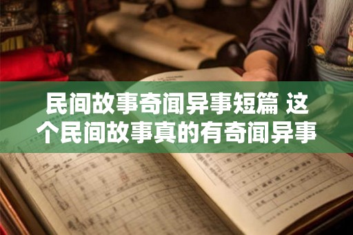 民间故事奇闻异事短篇 这个民间故事真的有奇闻异事吗