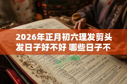 2026年正月初六理发剪头发日子好不好 哪些日子不能理发 2026年正月初六理发剪头发日子好不好 哪些日子不能理发