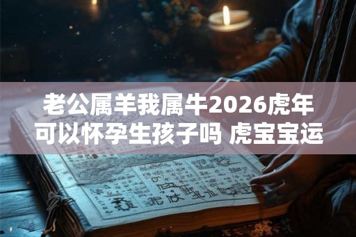 老公属羊我属牛2026虎年可以怀孕生孩子吗 虎宝宝运势如何