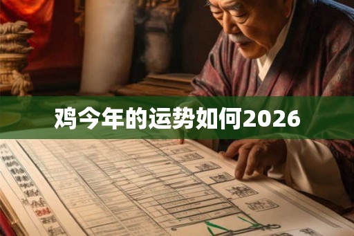 鸡今年的运势如何2026 鸡今年的运势如何2026