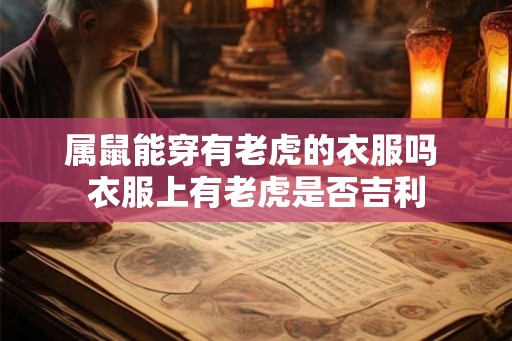 属鼠能穿有老虎的衣服吗 衣服上有老虎是否吉利