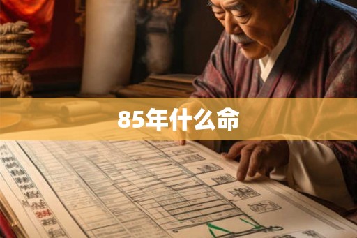 85年什么命
