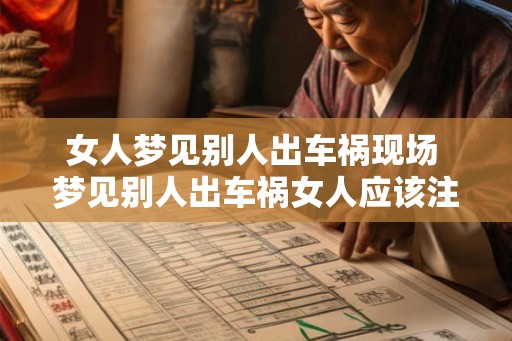 女人梦见别人出车祸现场 梦见别人出车祸女人应该注意什么